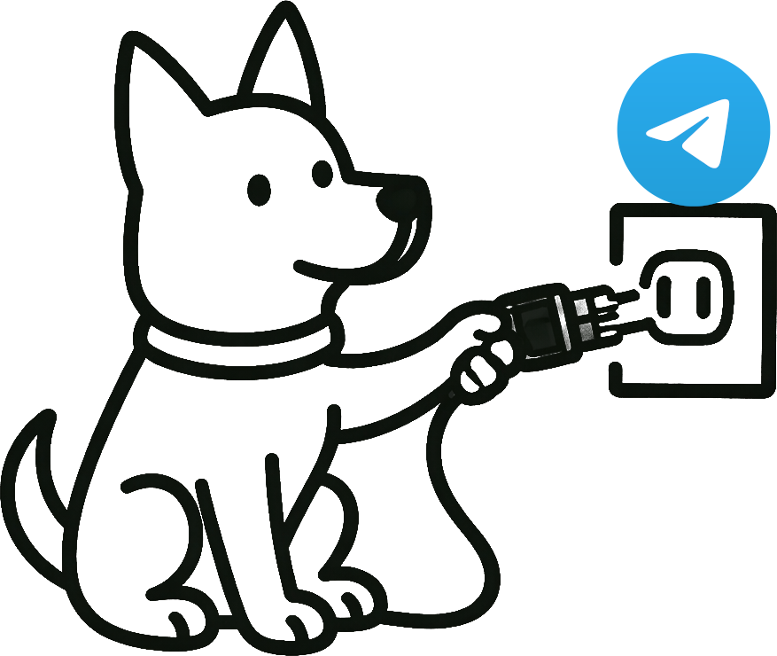 Telegram integration icon